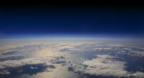 Students reflect on how the Earthrise photograph offered humans a new way to see the Earth: without borders or boundaries.